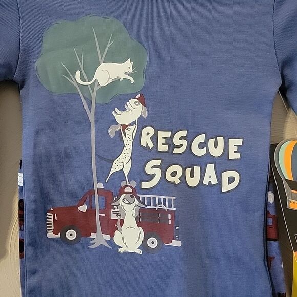 JARVIS ARCHER 2-PIECE "RESCUE SQUAD" PAJAMAS, SIZE 18 MONTHS - NEW! - Picture 3 of 7